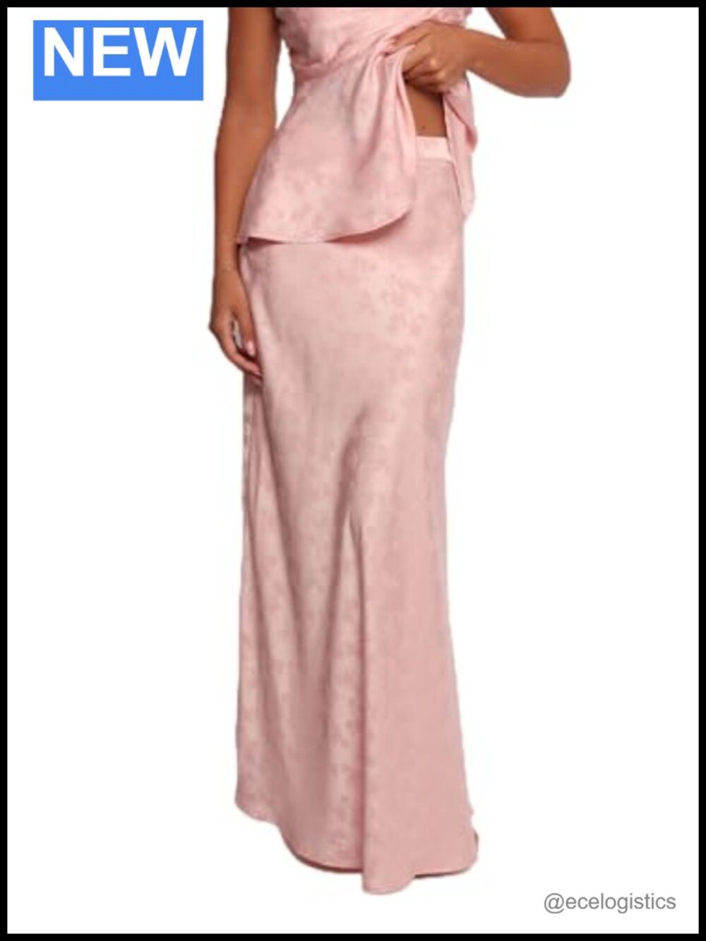 Petal & Pup Alysa Skirt Set Sleeveless Cowl Neck Maxi Set